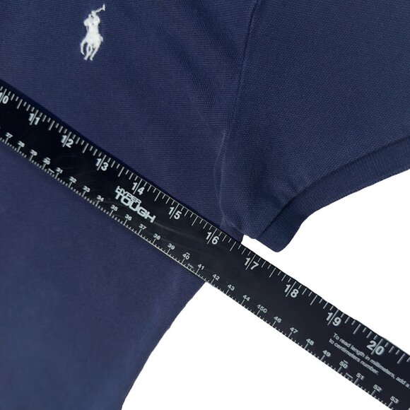 Polo by Ralph Lauren Girls Stretch Mesh Polo Shirt Size Small S Collared Buttons - Picture 2 of 9